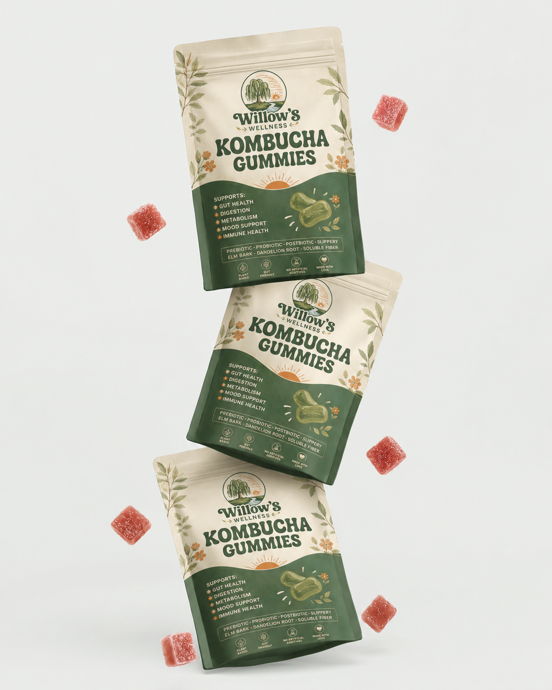 Willow's Wellness™ Kombucha Gummies